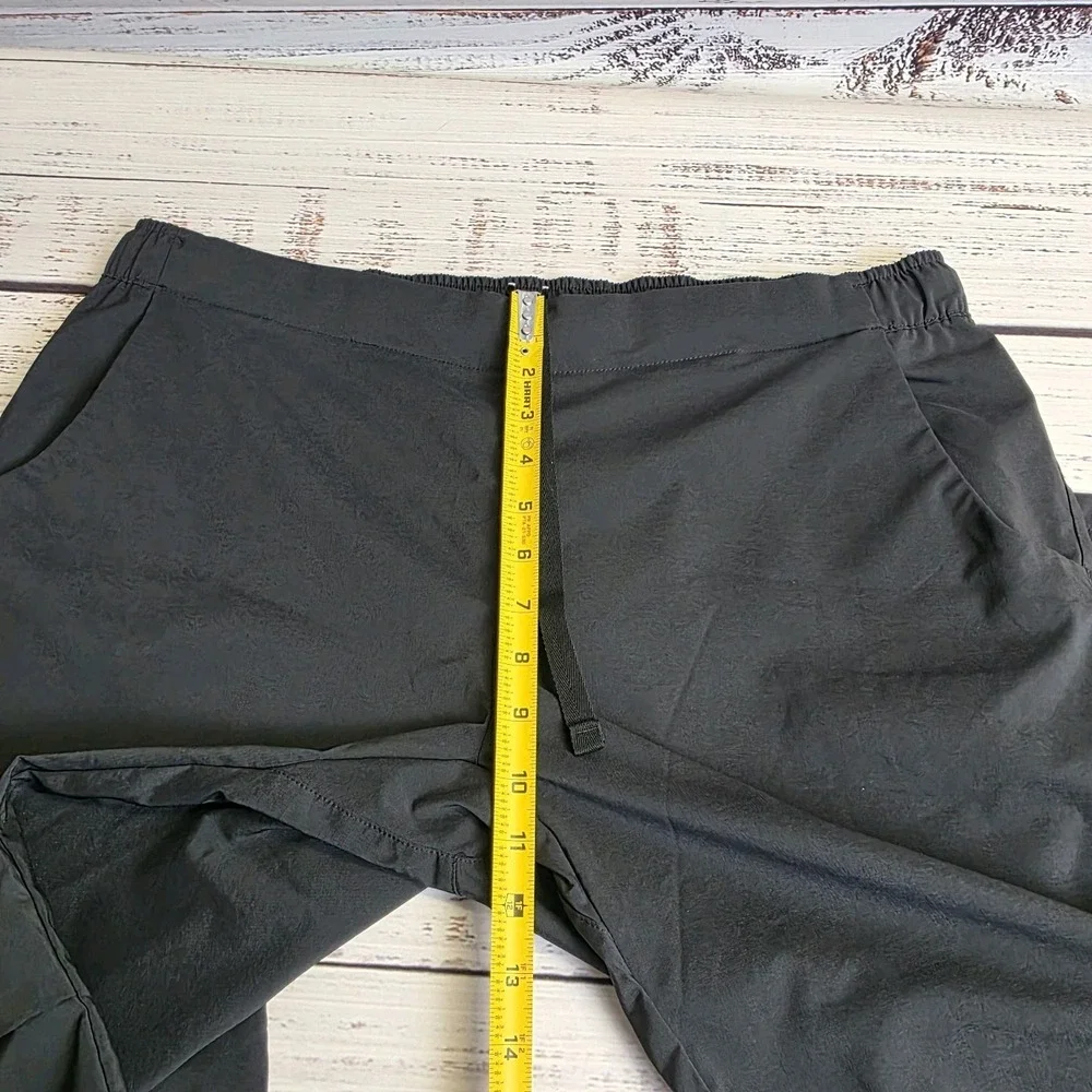 Adidas Terrex Multi Woven Black Hiking Trail Pants Mens XL Articulated Knee